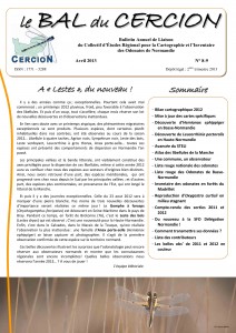 Lettre du Cercion